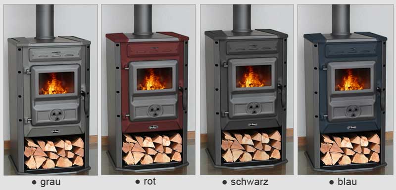 Kurzüberblick Kaminofen Leopold 7kW - GLUTHAUS