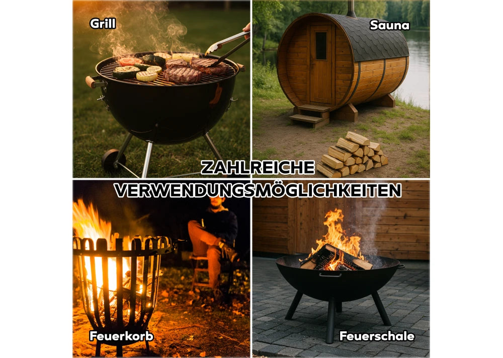 Brennholz Hainbuche 1RM Box 25 cm - GLUTHAUS