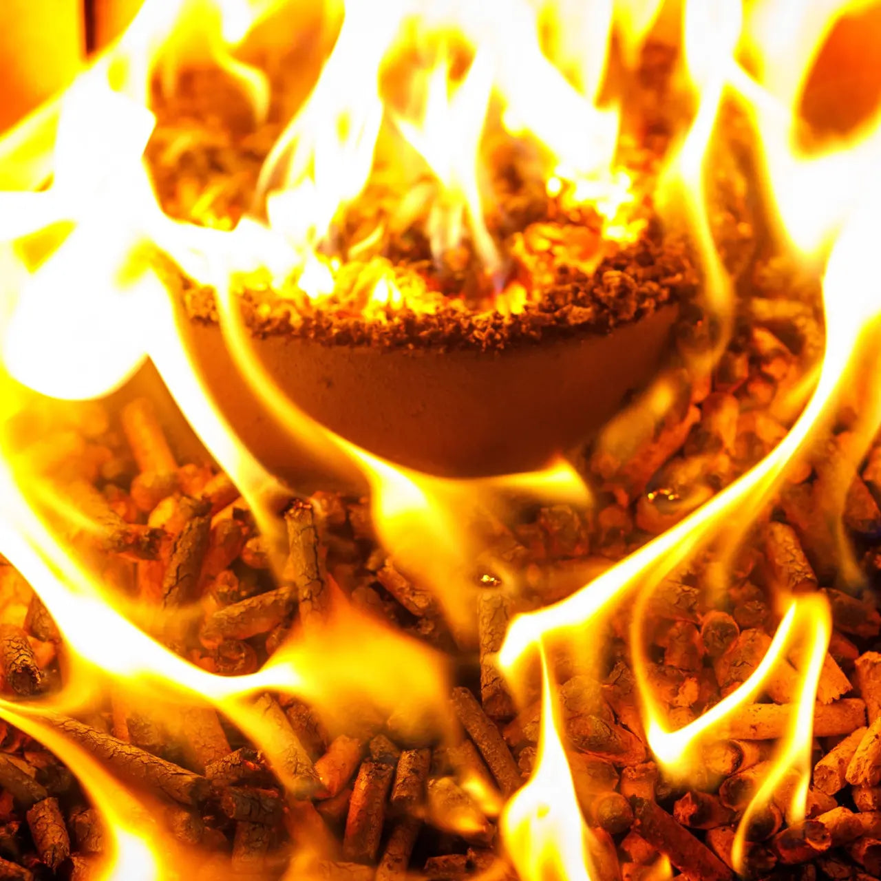 6er-Packung Premium REKORD Pellets A1, Sackware auf Palette (66 x 15 kg) - GLUTHAUS