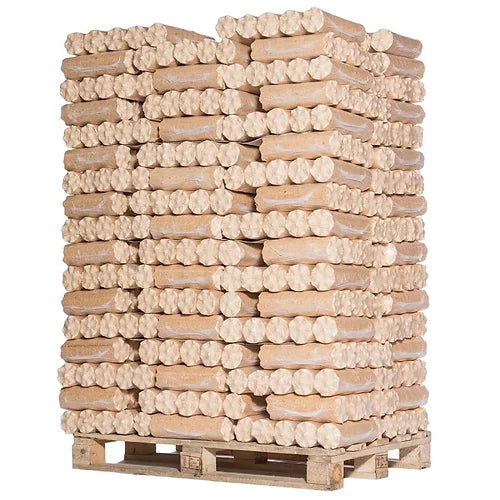 100 % Buchenpressholz – 960 kg Palette - GLUTHAUS